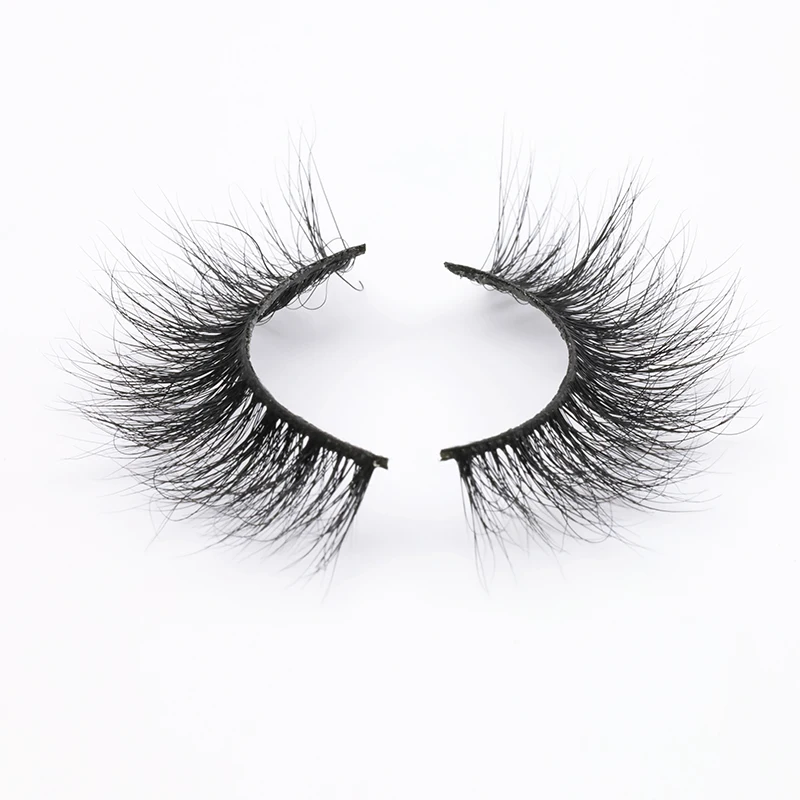 

Hot NEW 2020 strip lashes 3D mink eyelash cruelty free and reusable cotton band in private label magnetic box