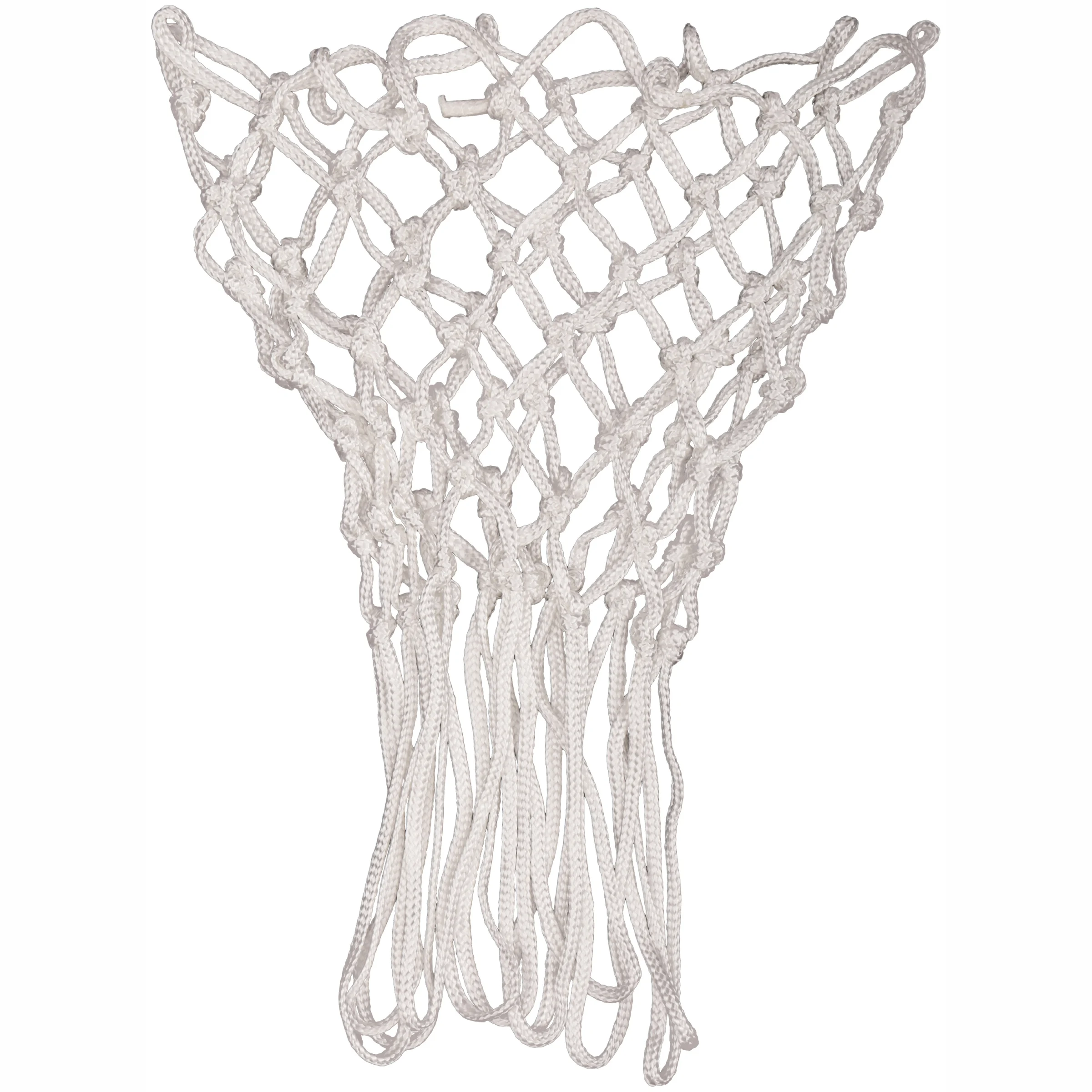 

size basketball net polyester nylon material sports nets, White/blur/red