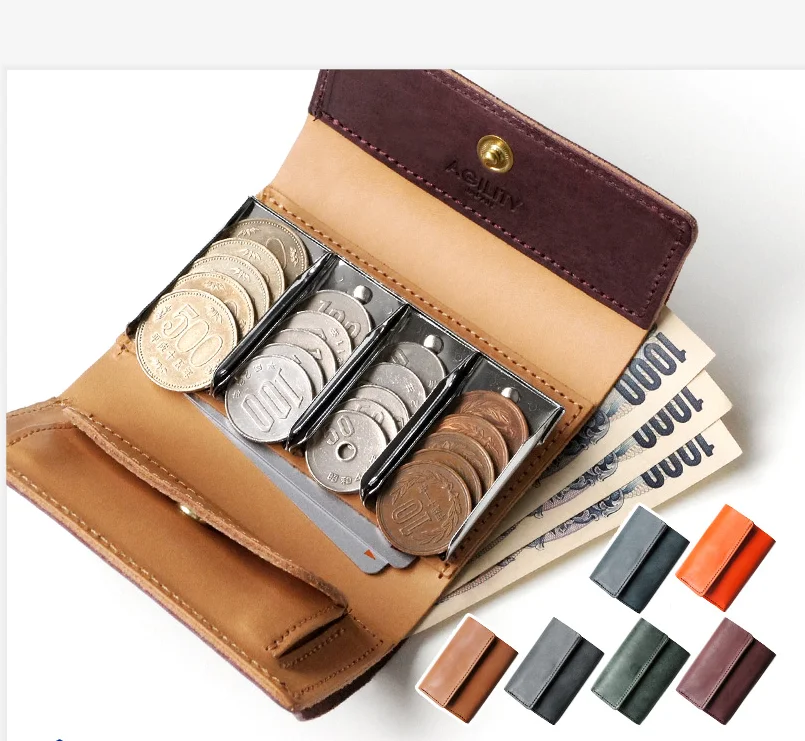 

Catcher Holder Japan Style Leather wallet Coin Purse, Customized