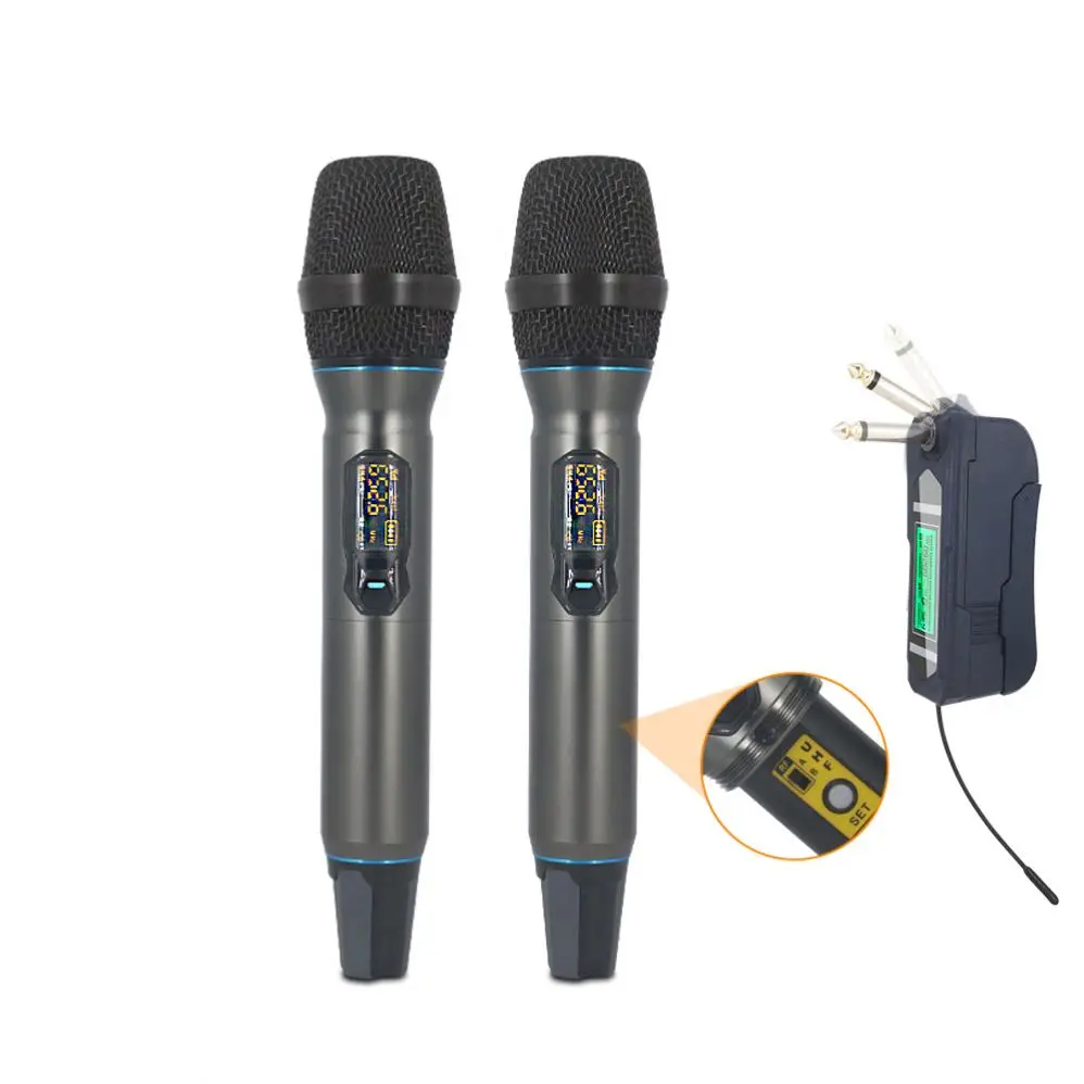 

Factory Wholesale Price Wireless Microphone Professional For Cell Phone, Black