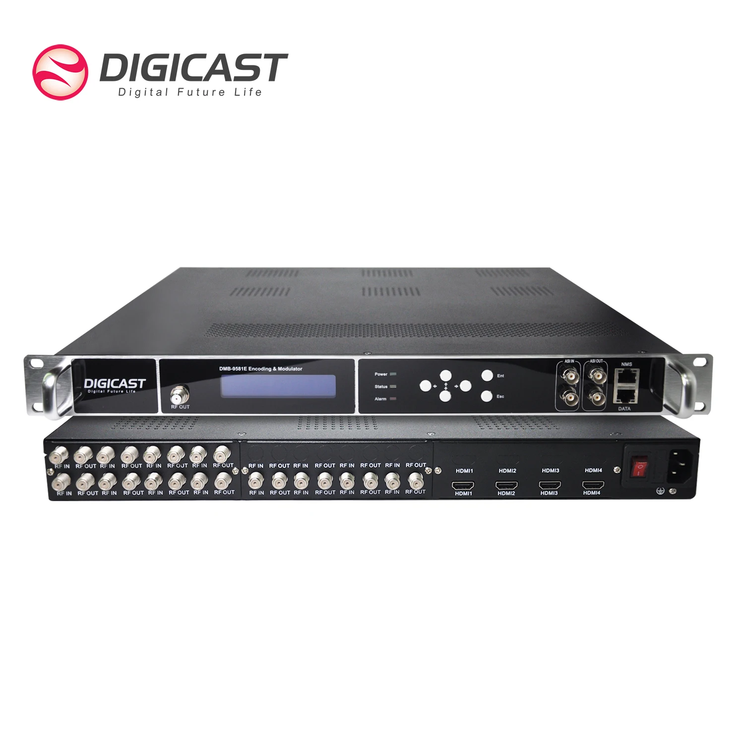 

RF Digital Encoder Modulator Super Brand DVB-S2 to DVB-T Dual Power Hotel HD TV RF Modulator ISDBT