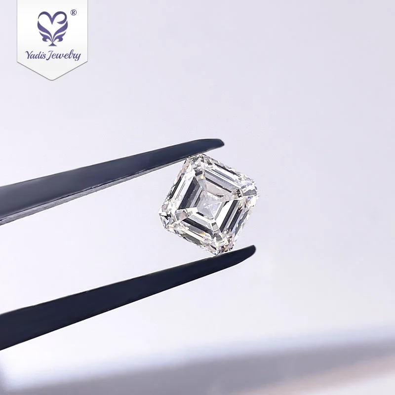 

Tianyu gems 1.82ct I SI2 Asscher cut Lab created diamond cvd with IGI For women ring private custom