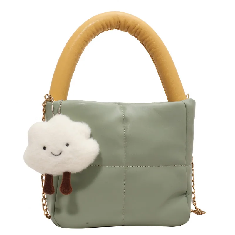 

Autumn Trendy Small Tote Handbags Young Woman Design PU Hand Bags Lady Fashion Cute Purses For Girls, 4 colors