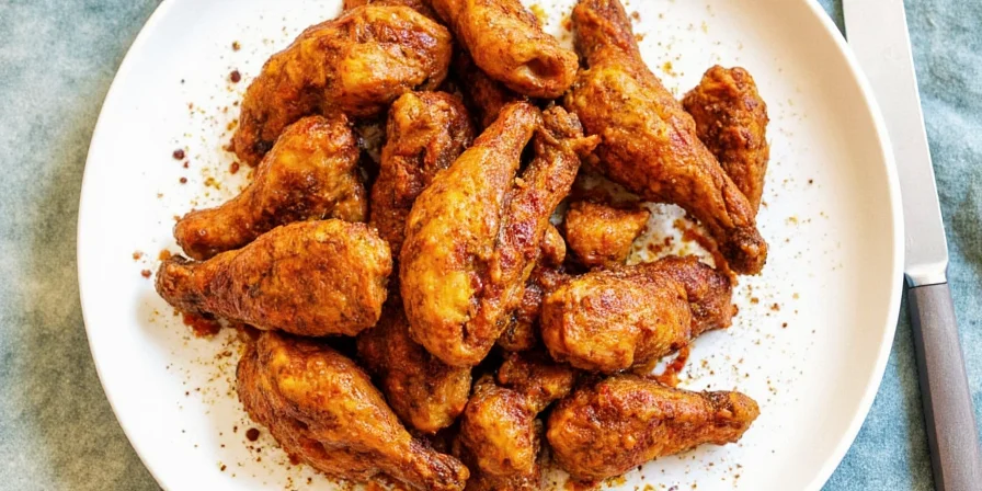 Close-up of cumin and harissa spice rub