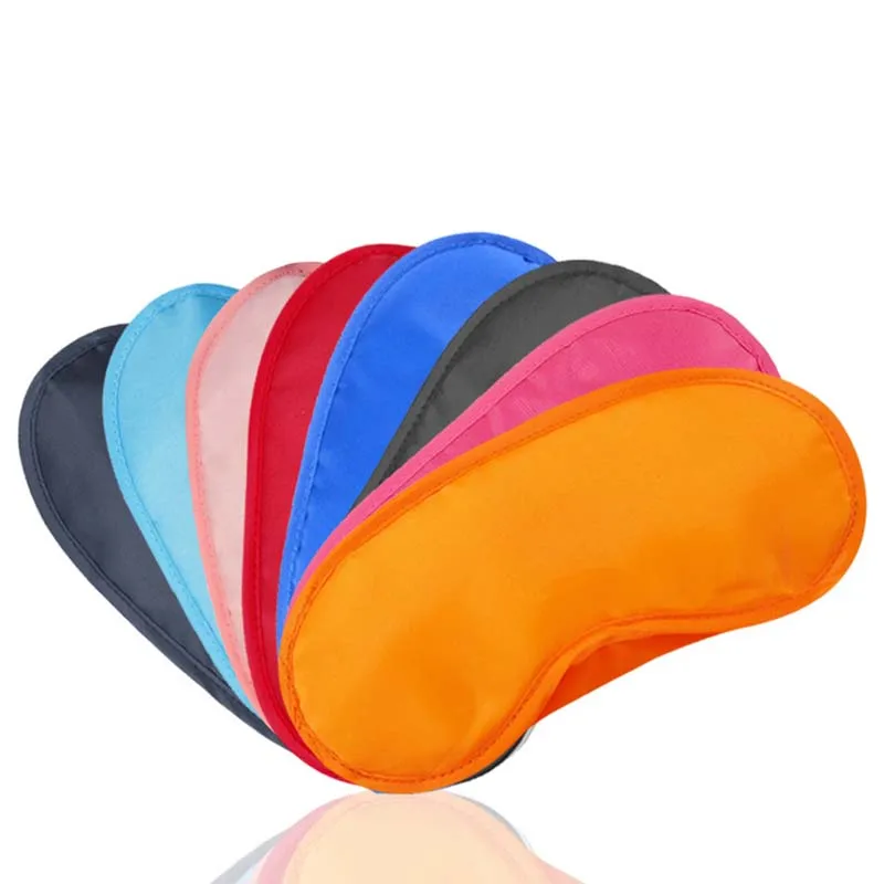 

Wholesale 190T Polyester Adult Eye Mask Shade Cover Cheap Blindfold Eye Mask For Sleep With Nose Pad
