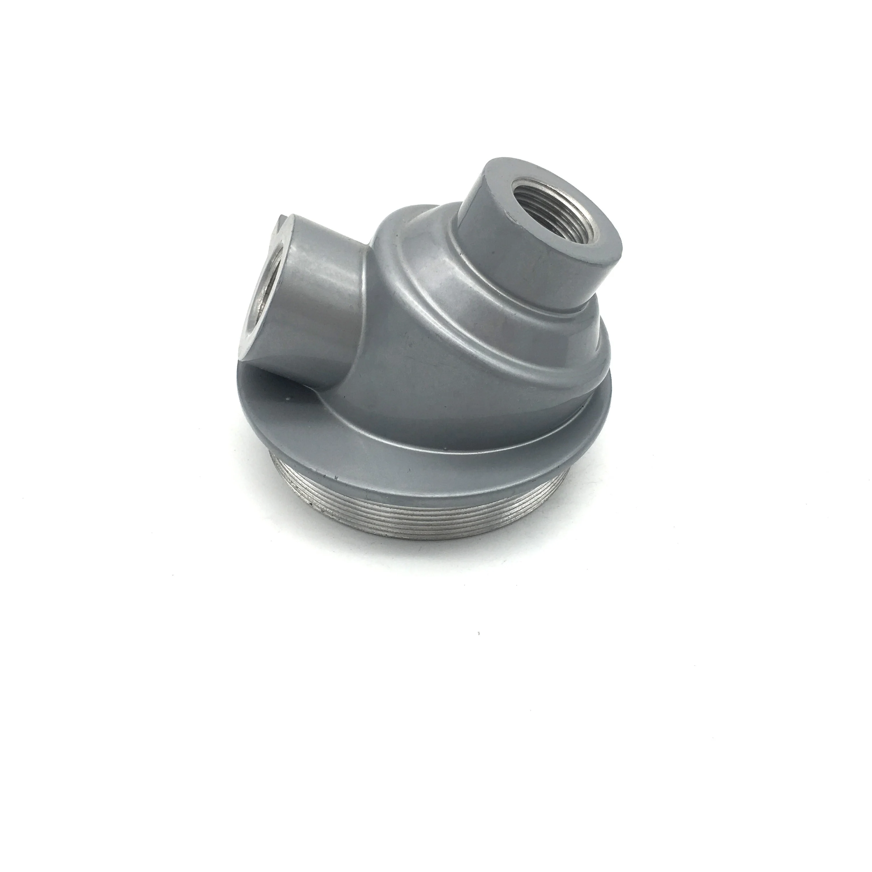 中国金属压铸制造铝合金缸盖底部设置