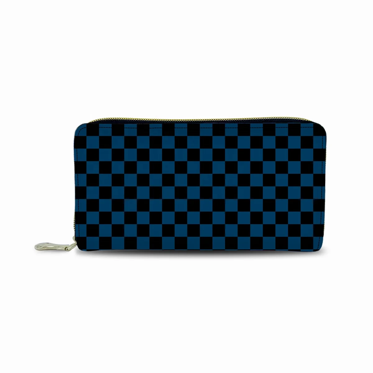 Women's Custom Logo Zipper Anti-Theft Long Wallet New Fashion Sublimation Leather Wallet with Polyester Lining