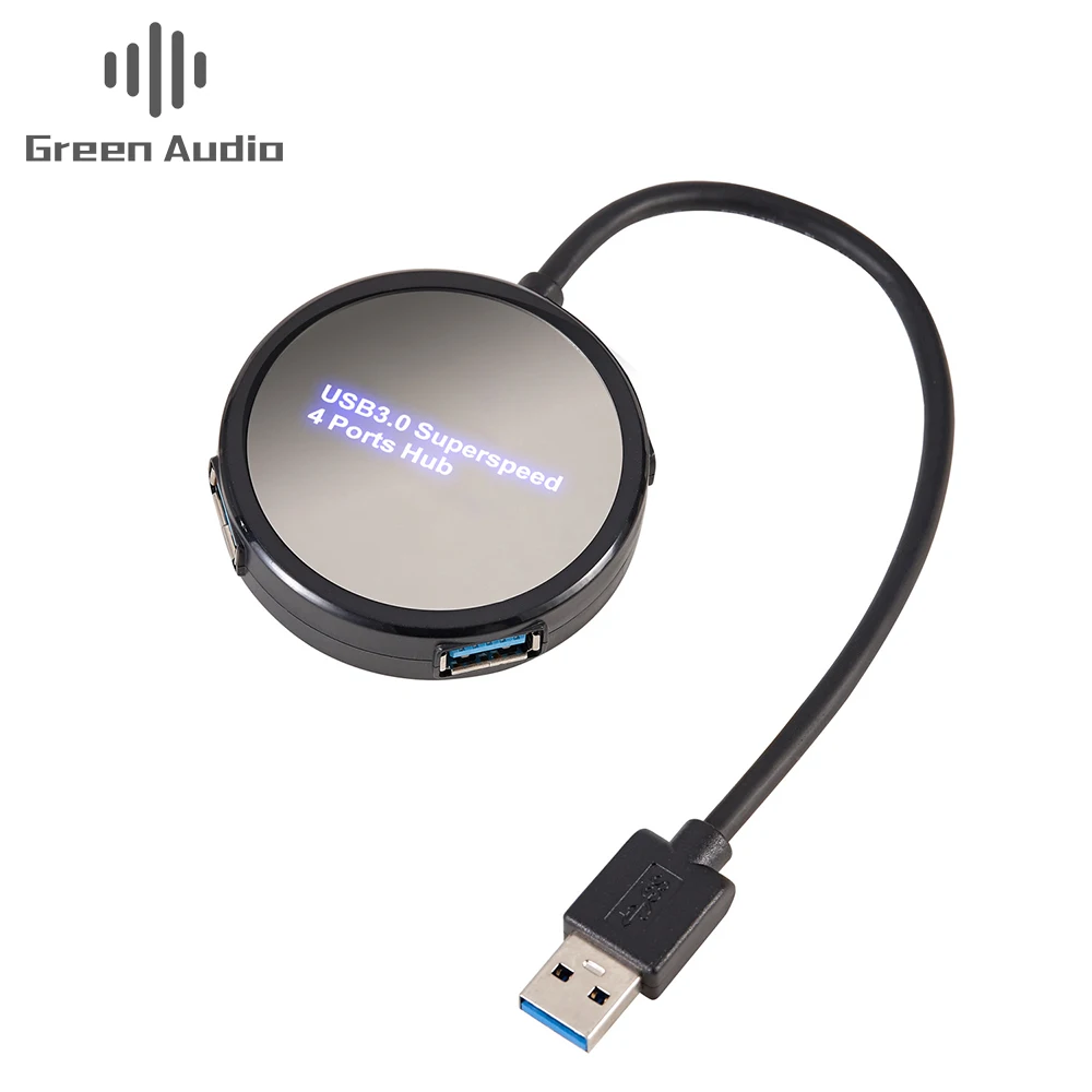 

GAZ-1811 hot selling USB Hub 3.0 Super Speed 4 Ports Hub, Black, white