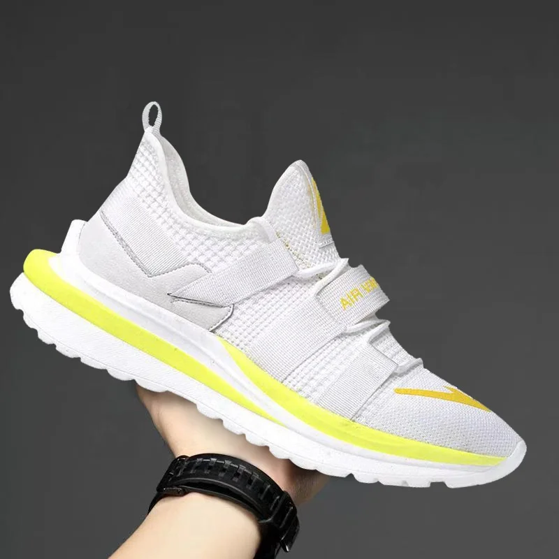 

Men's 2022 spring and summer new low-cut woven breathable men's shoes casual trend running shoes cross-border