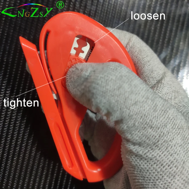 

Vehicle Safety Steel Paper Orange Sharp Car Film Vinyl Tool Cutter Knife