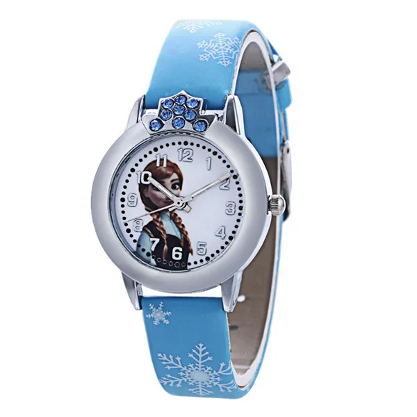 

Beautiful Girls Watches Frozen Princess Cartoon Cute Kids Watch