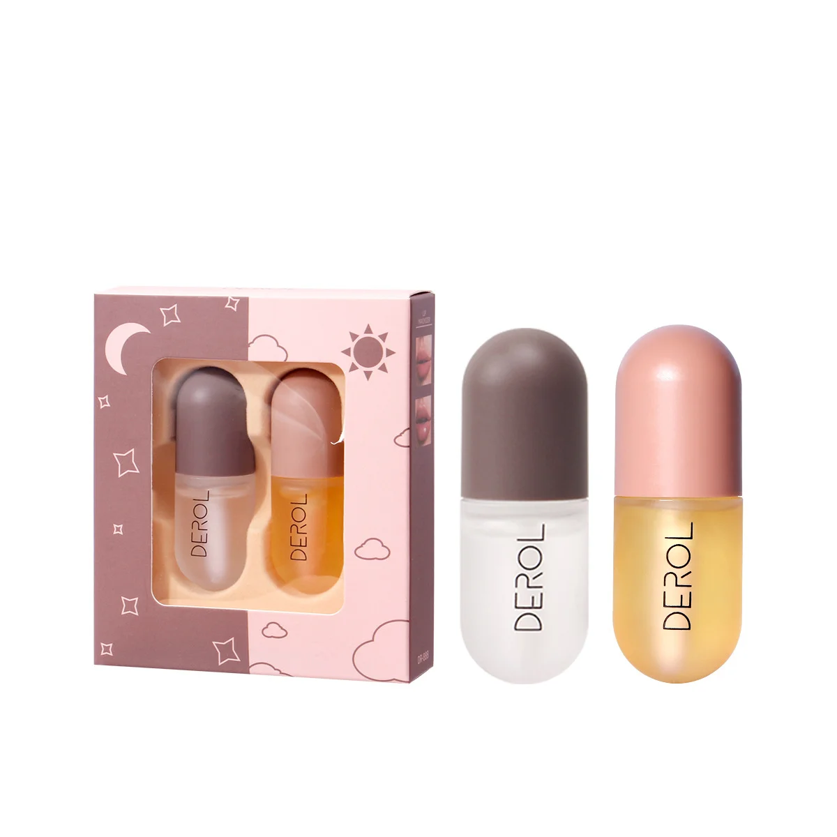 

Lip care All day use Longer Moisturizing 5.5mlx2 OEM/ODM lip plumper oil