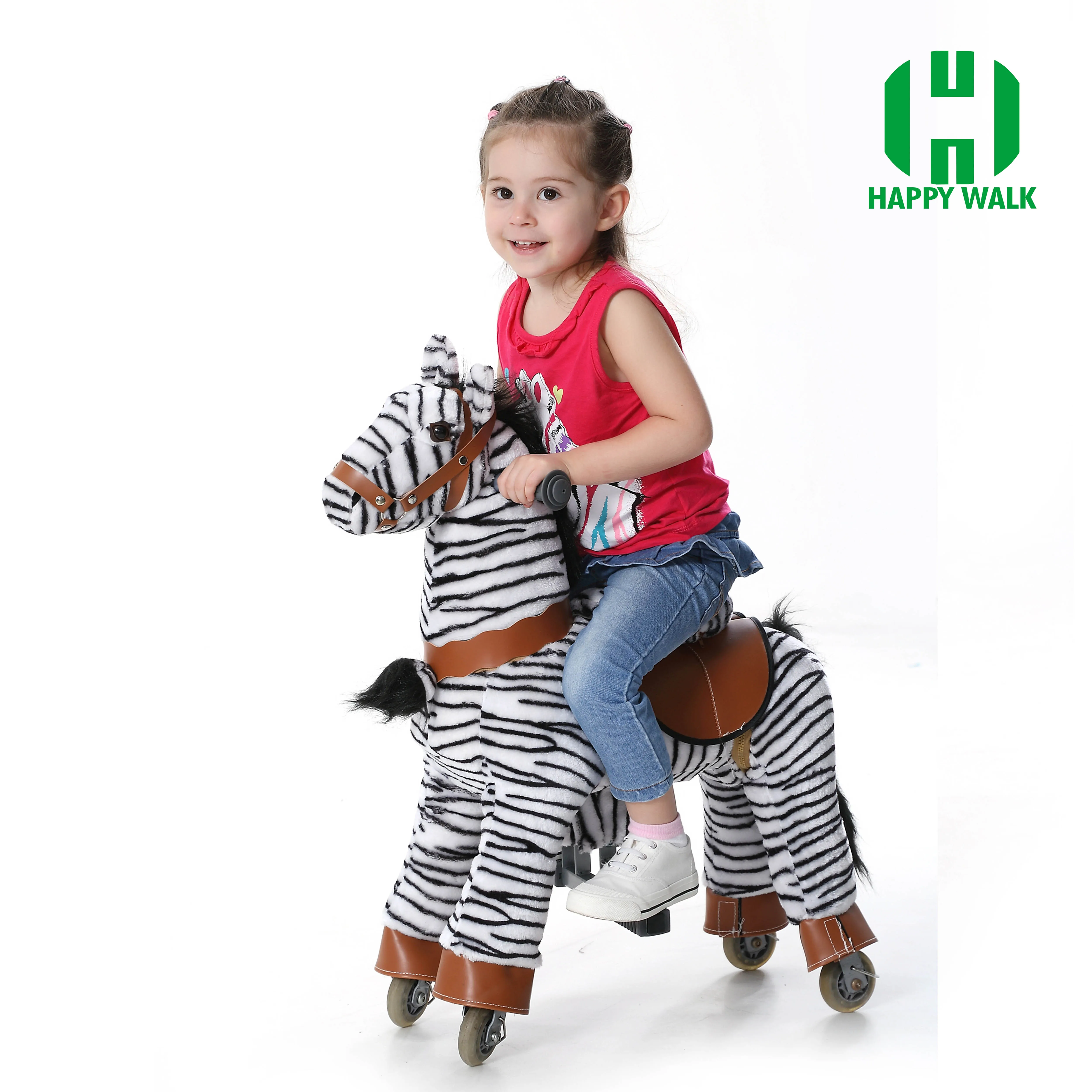 
toy zebra riding horse toys walking mechanical horse horse toy 