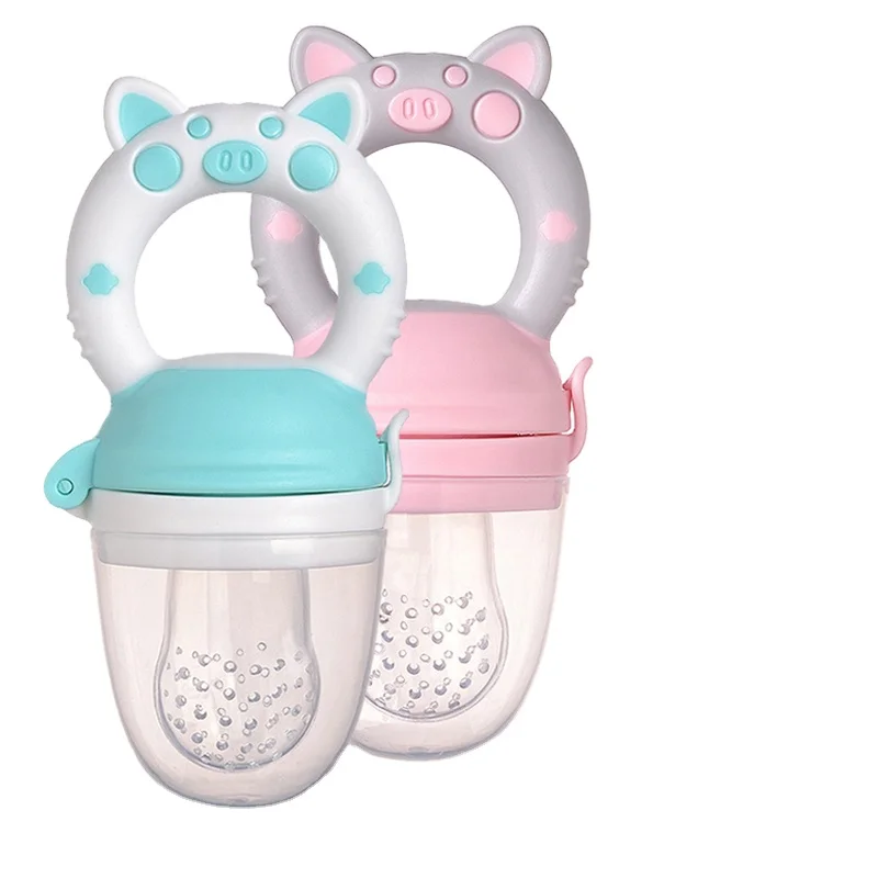 

YDM Baby Feeder Nibbler Silicone Fresh Food Kids Boy Dirl Fruit Nipples Feeding Safe Baby Supplies Nipple Infant Soother Bottles, Customized color