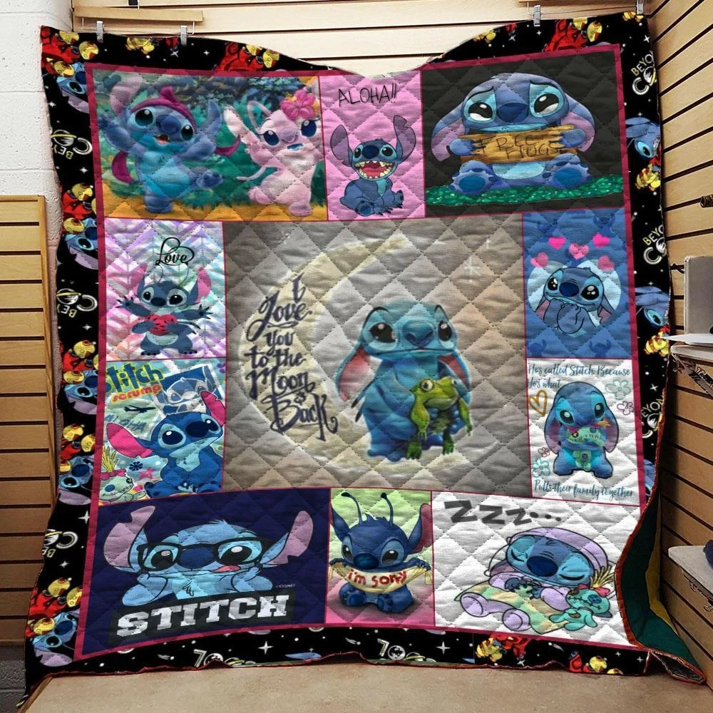
The Nightmare Before Christmas Printed Quilt Blanket Twin Full/Queen King Size Customize Dropshipping 