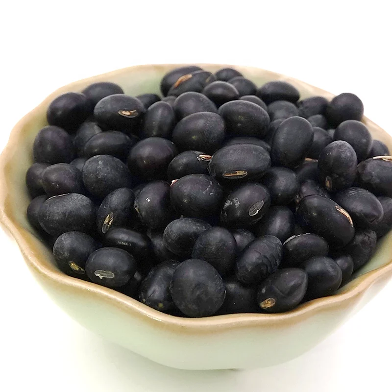 Black Beans Soya Bean / Soybean Seeds Wholesale Chinese Newest Crop from CN;HEB Bulk Packaging 25 Kg 25/50 KG PP Bag Dried Top