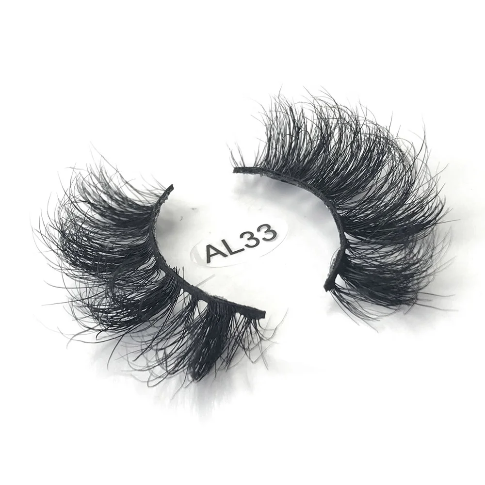 

Super Fluffy curly Mink Fur Lashes Extra Dramatic Long Thick Curl Eyelash Handmade Wispy Curly Mink Eyelashes, Black