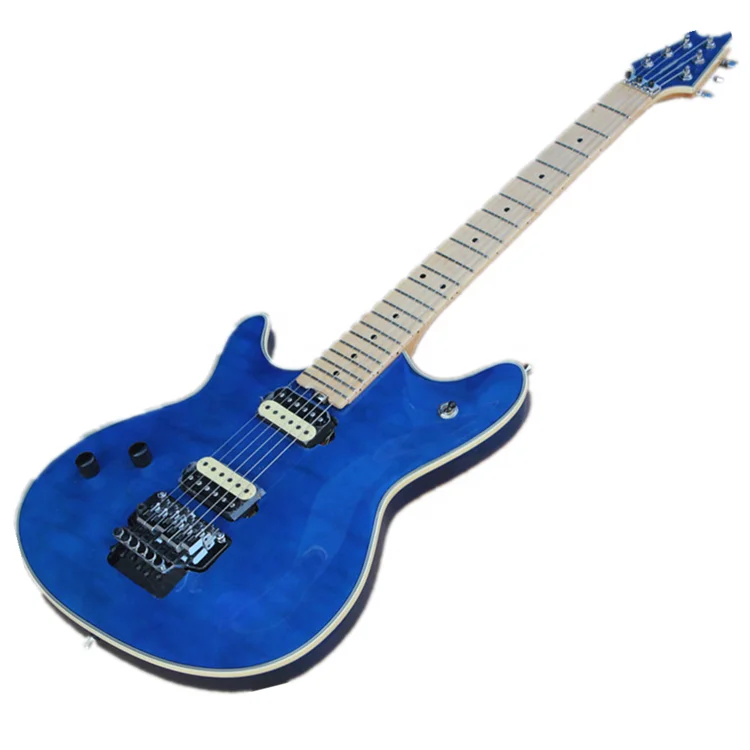 

OEM Custom left handed guitars Electric Guitar with Floyd rose bridge,HH Pickups