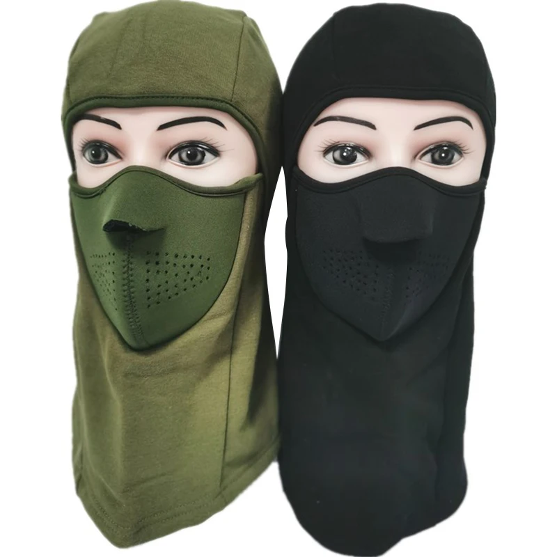 

Hot selling Multifunctional Outdoor Sport Hunt Cycling Breathable Warmth Elastic Windproof Balaclava Face Mask, As picture