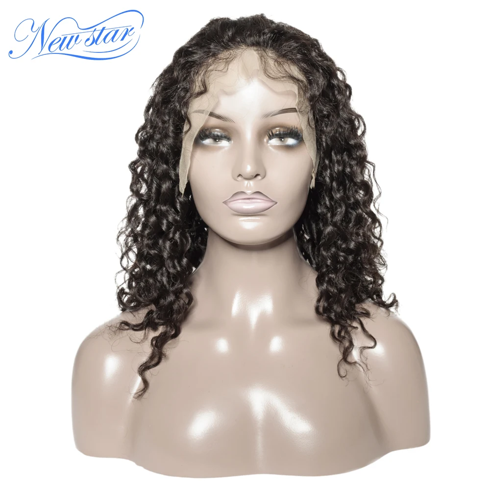 

13x6 Bob Wig HD Transparent Lace Bob Wigs Deep curly Lace Front Human Hair Wig New Star Virgin Hair Wigs For Black Women