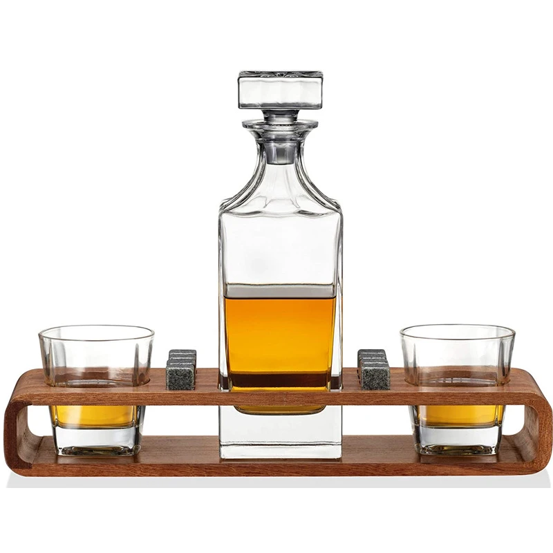 

Manufacture new designing Premium quality whiskey decanter set, Pure