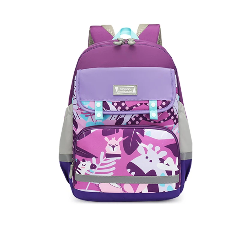 

2022 cartoon children's schoolbag 1-6 grades to reduce the burden of double shoulder backpack beautiful schoolbags