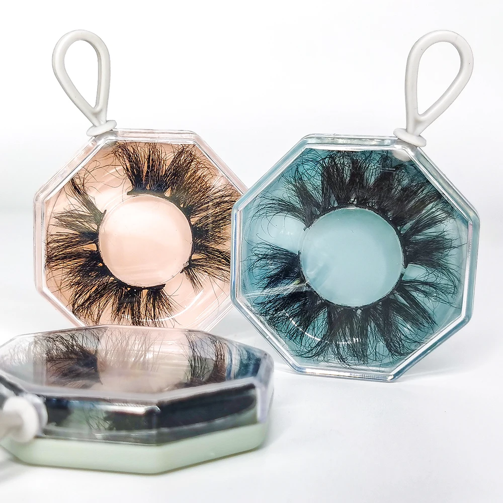 

New Design 5d Mink Eyelashes Private Label Lash Cases Eyelash With Customized Boxes Lashes3d wholesale vendor 25mm
