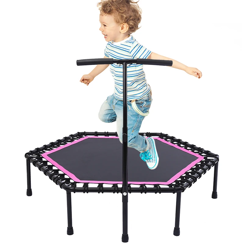 

high quality colorful children body building fitness mini trampoline for jumping