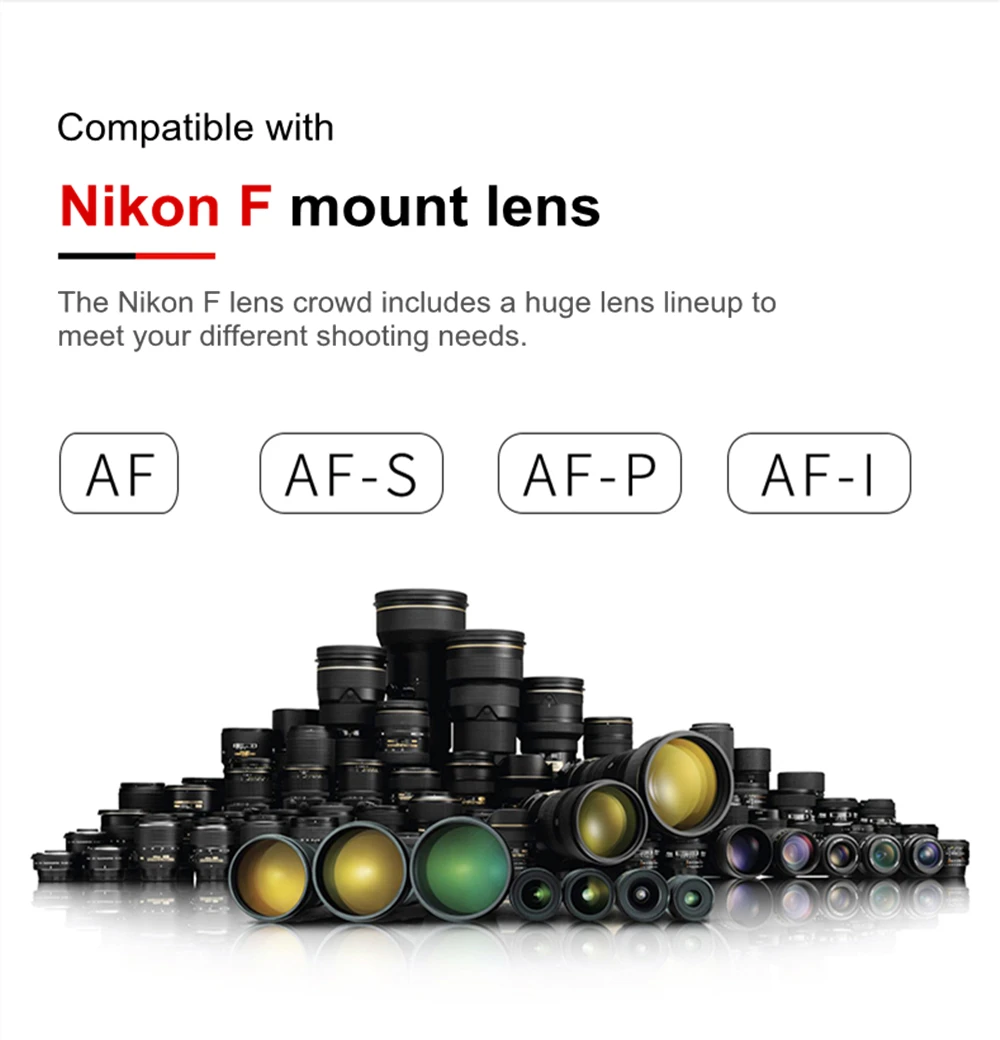 Viltrox Nfm1 New Auto Focus Lens Adapter For Nikon Fmount Lens To M4