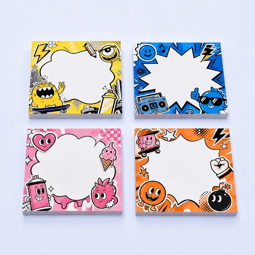 Street Pop Art Quadruple Assortment