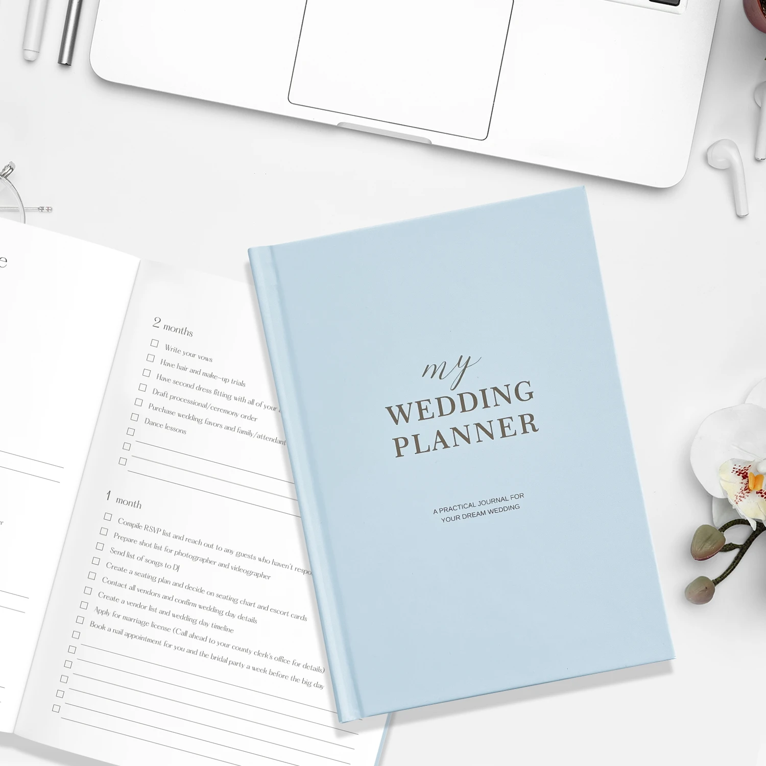 

Wholesale Custom Printing Hardcover Undaunted Planning Diary Notebook Organiser Happy Journal Book Wedding Planner