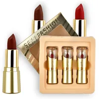 

VANELC Fashion Gold Packaging Lipstick Tube Matte Lipstick Set Best Price