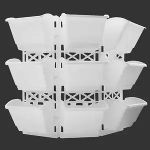 Image of factory price home garden custom made plastic flower pot