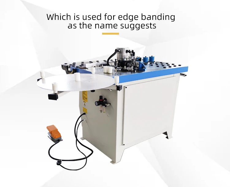 Zicar Mf515a 45 Degree Edge Banding Machine Pvc Edgebander Edge Banding