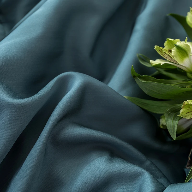 Wholesale Solid 100 Polyester Wedding Decoration Ice Silk Fabric Buy