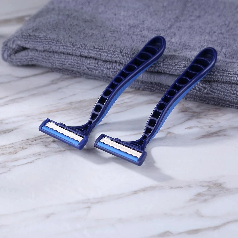 

Mens double blade safety disposable shaving razor, Customized