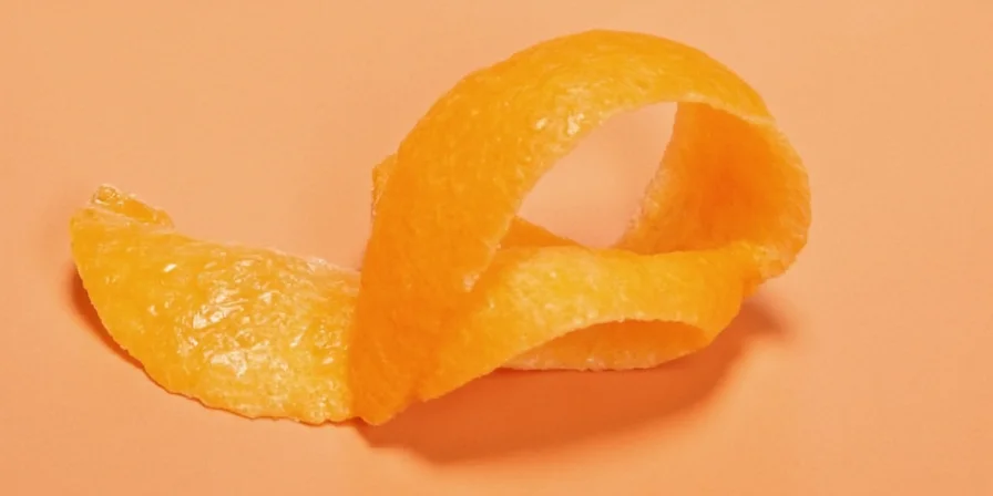 Orange Peel vs. Pulp Nutrient Chart