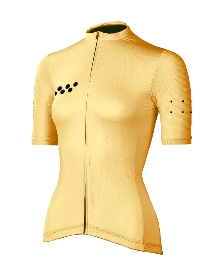 

Short Sleeve Manufacturer OEM Polyester Oem Service Jersey Black High Quality Bike Clothing Reflective Women Cycling Jersey, Customized color