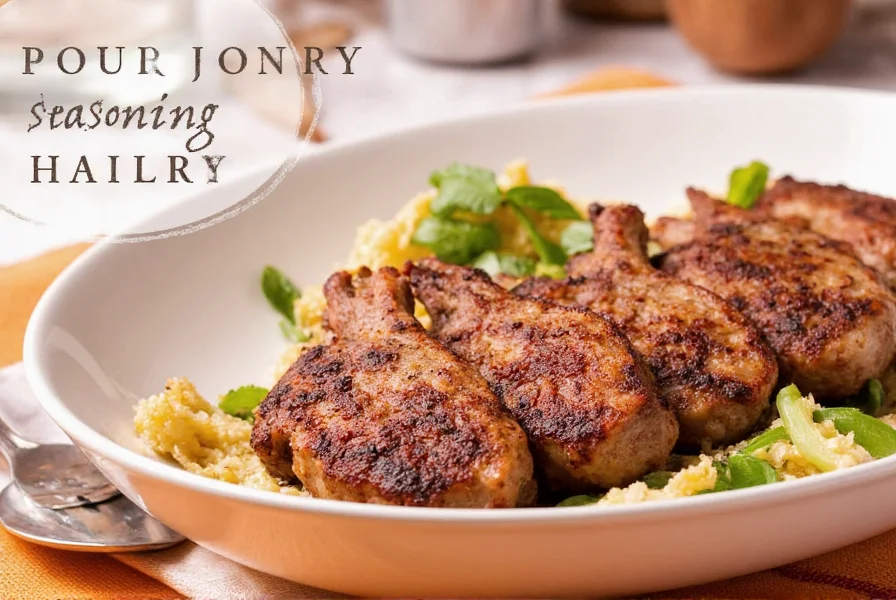 Grilled Pork Chops Serving