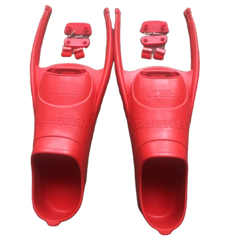 

Wholesale price high quality freediving long fins bifin foot pocket, Black