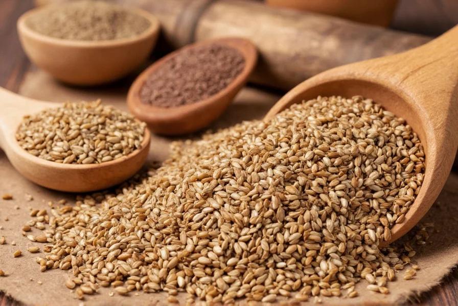 Cumin seeds in traditional Indian cooking