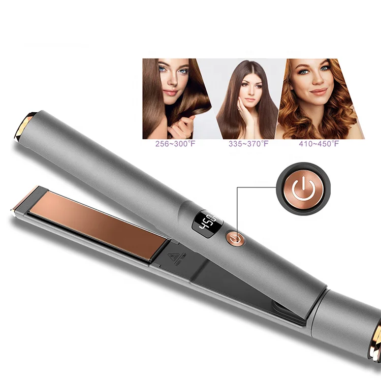 Best Wireless flat iron private label FLAT IRON with travel Flat iron hair straightener