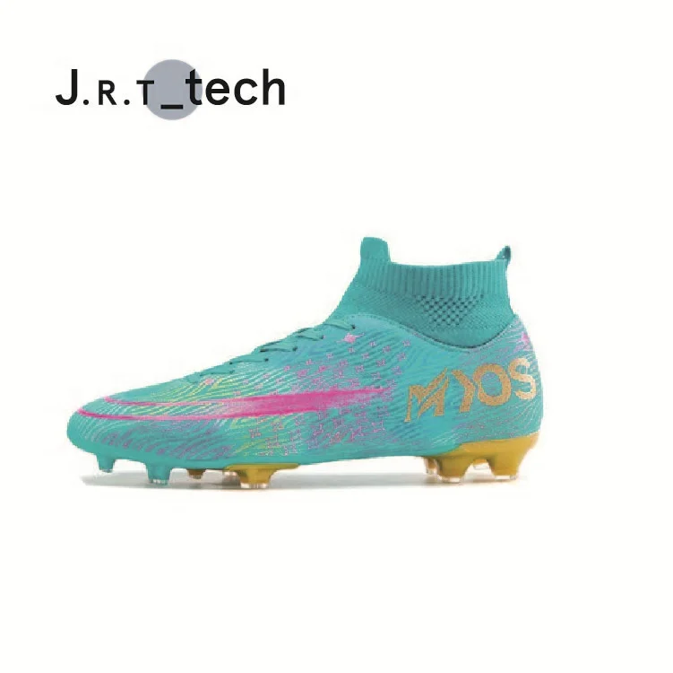 

New Design Quality Sport Cleats Boots Sports Original Trainers Soccer Shoes, Blue/black/white