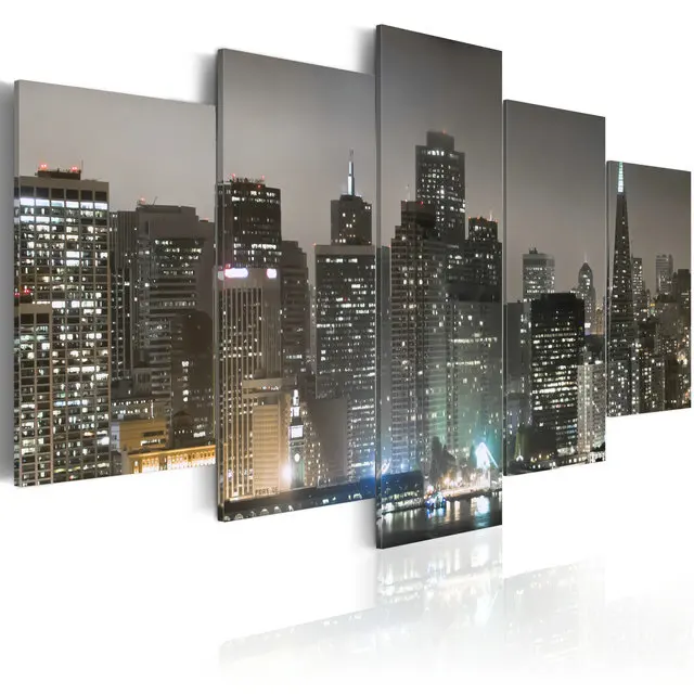 

Painting Oil Art Wall Canvas Print House 3D Poster Landscape Abstract Custom 5 Panel Modern Decoration Decor Picture