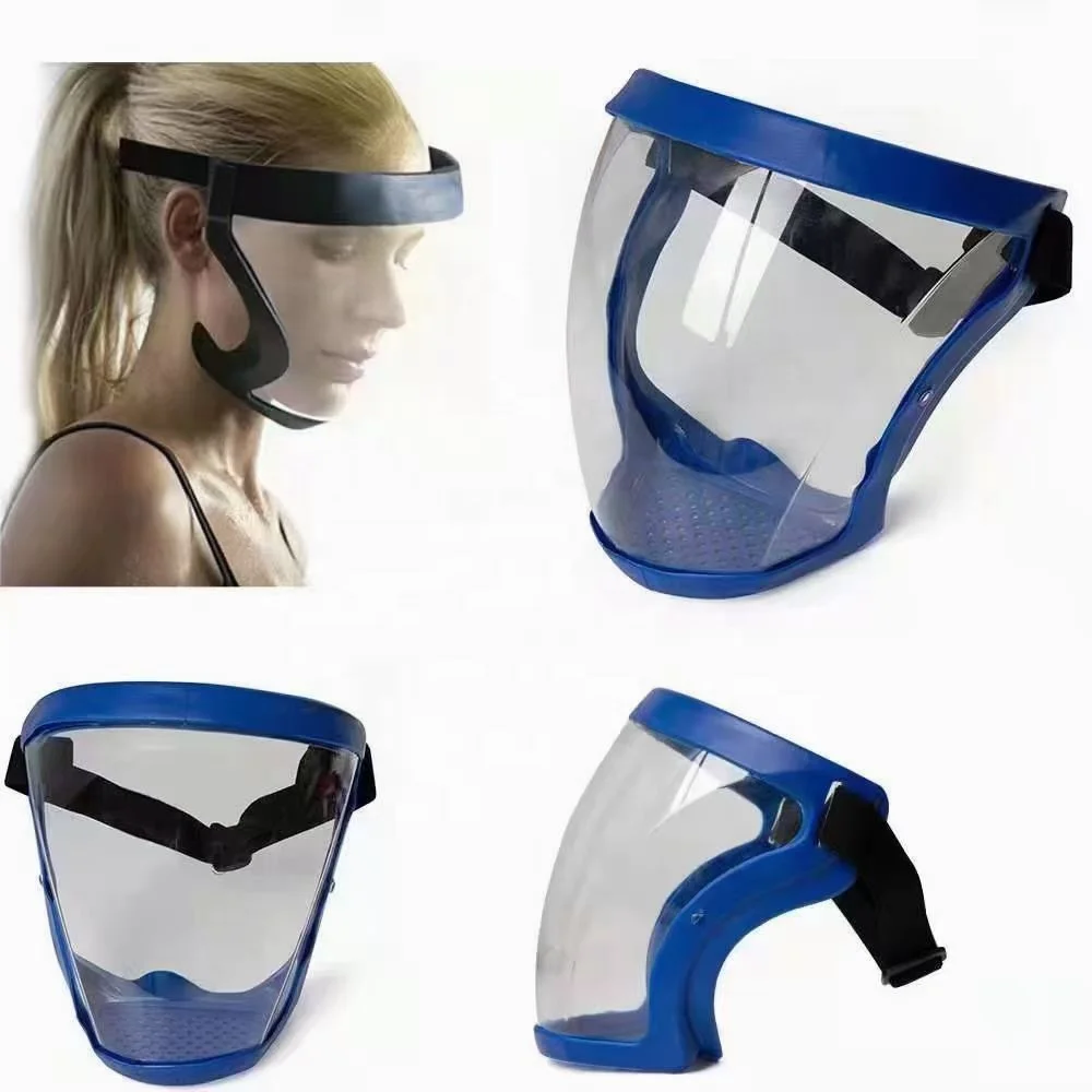 

Wholesales Glasses hair heng de antifog face shield full face mask clear shield anti fog face maskface shield
