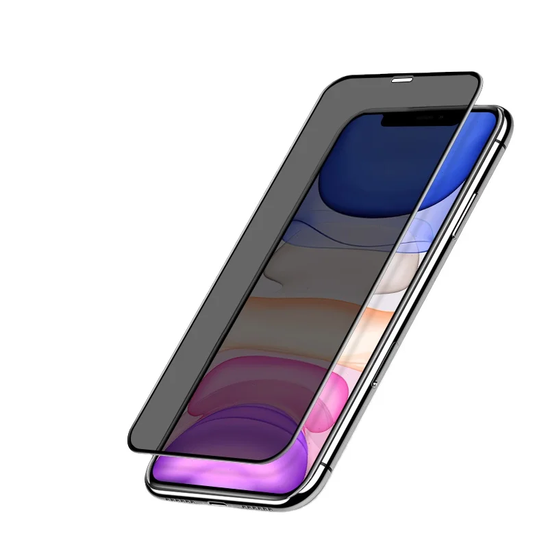 

Premium Privacy PMMA PET Tempered 2.5d anti broken Screen Protector for iPhone 11pro