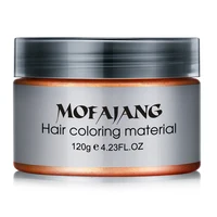 

Hot Selling Temporary Hair Color Wax Quality Hair Mud Styling 9 Colors Hair clay color