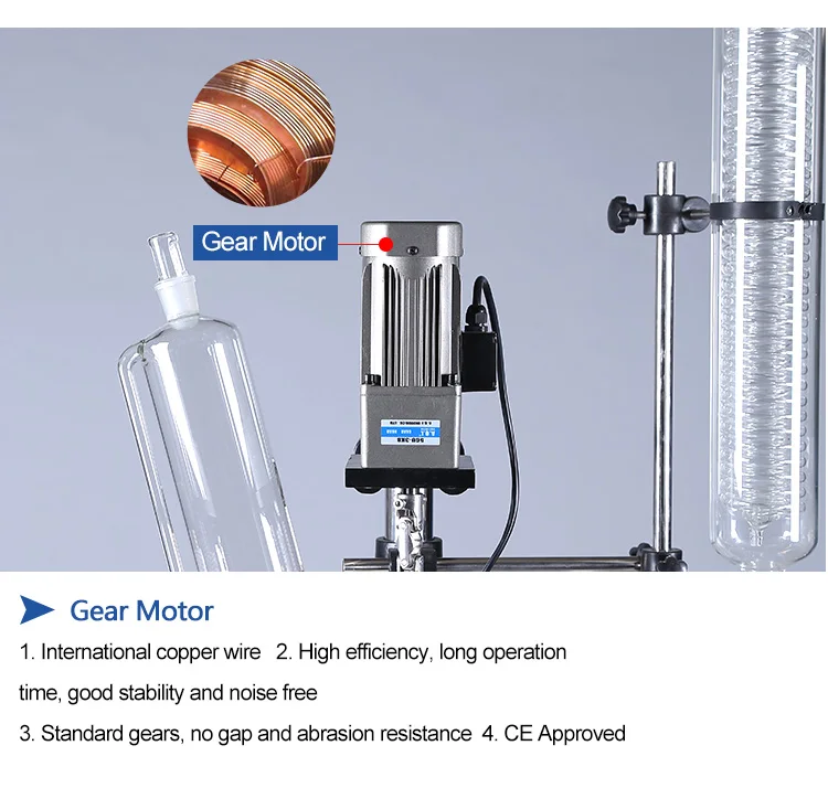 5-100l Glass Lab Staingless-Stell Reactor