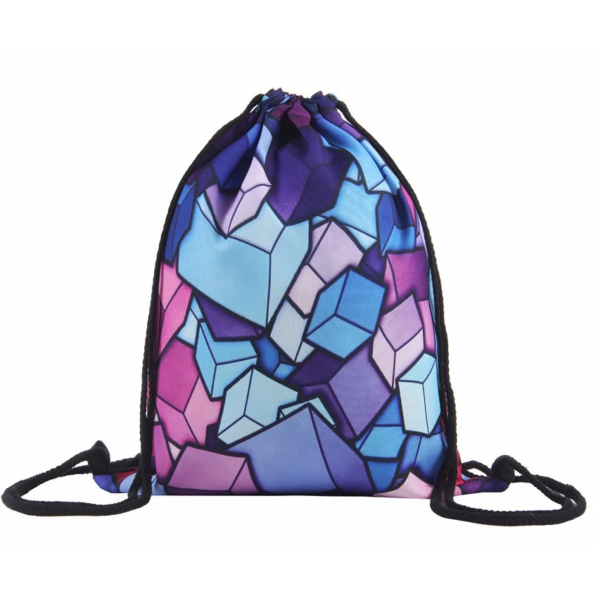 

Diamond Drawstring Gym Bag Promotional String Bag Drawstring