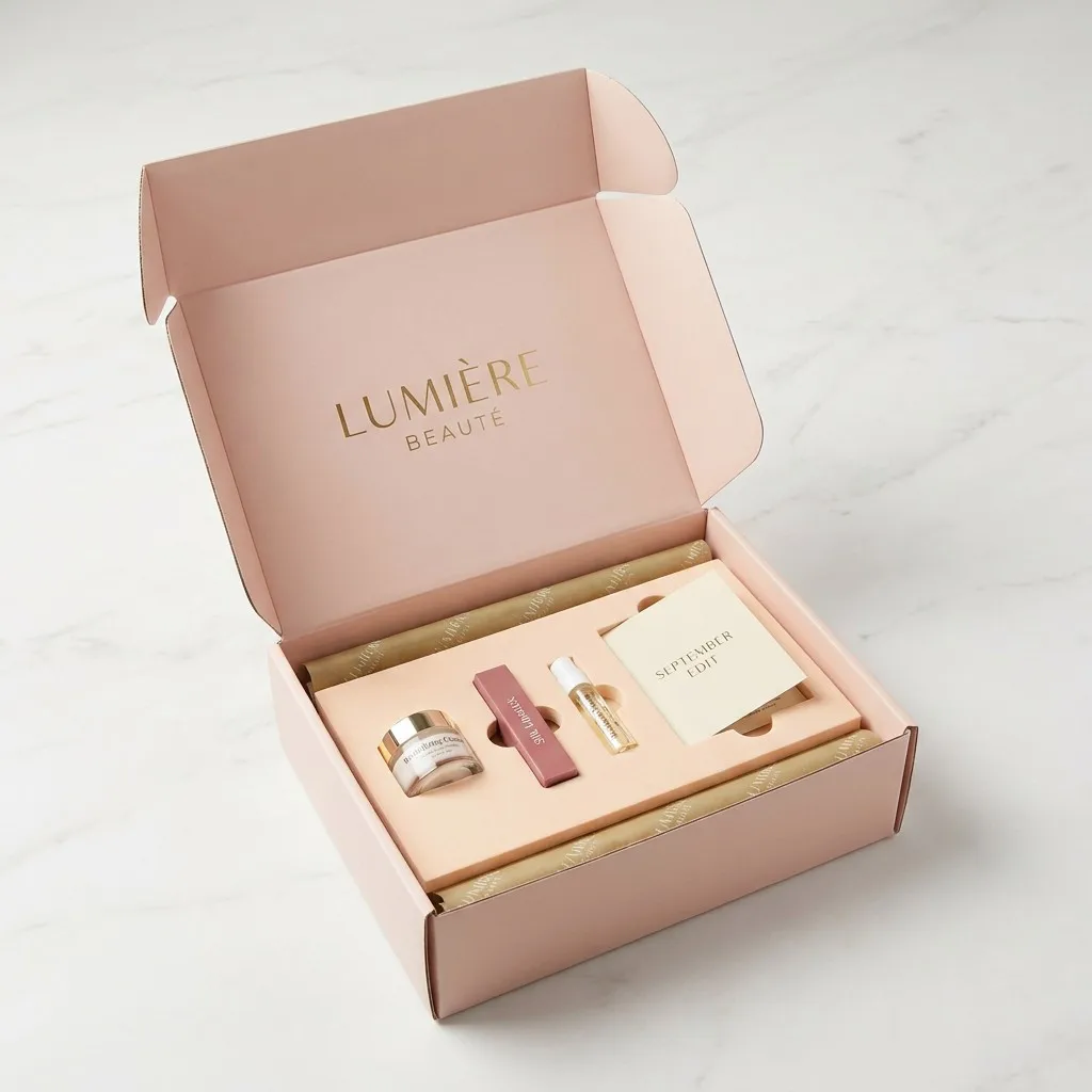 Custom corrugated shipping box e-commerce mailer packaging manufacturer FBA